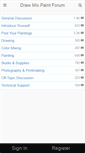 Mobile Screenshot of forum.drawmixpaint.com